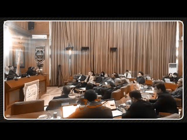 درگیری و تشنج در صحن شورای شهری تهران