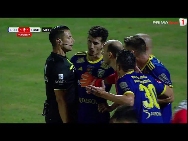 REZUMAT | Slobozia - FCSB 2-2. Penalty controversat primit de campioni