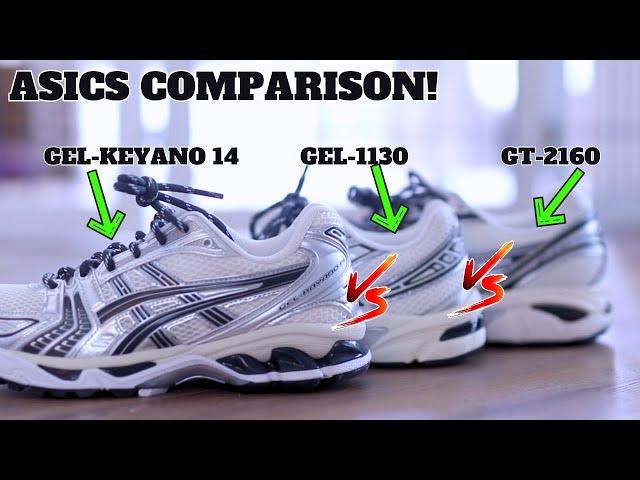 Asics Gel-Kayano 14 vs Gel-1130 vs GT-2160 Comparison!