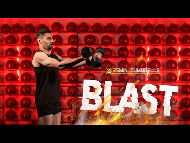 25 MIN FULL BODY DUMBBELL Workout (Build Muscle & Strength)