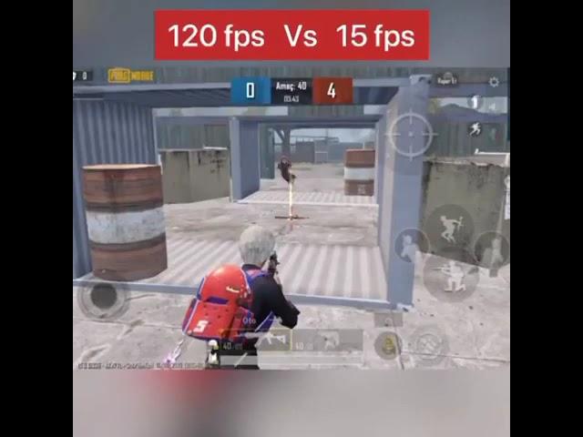 120fps vs 15fps