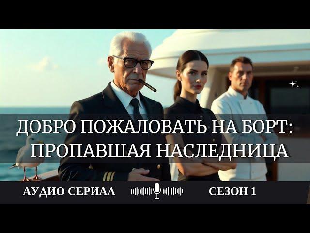 Аудиокнига сериал "Добро пожаловать на борт"  Серия 1 - "Пропавшая наследница" #аудиокнига