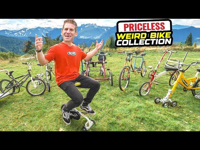 MY PRICELESS WEIRD BIKE COLLECTION!