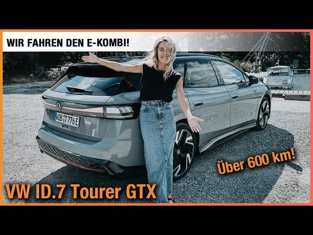 VW ID.7 Tourer GTX Test (2025) Wir fahren den Kombi mit 600 km Reichweite! Fahrbericht | Review