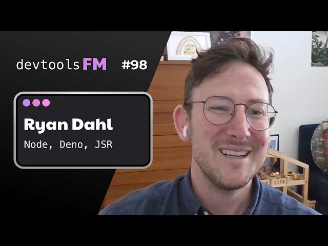 Ryan Dahl - Node, Deno, and JSR The Modern JavaScript Registry