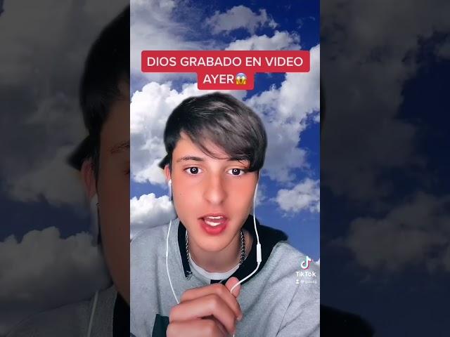 DIOS GRABADO EN VIDEO!*real*