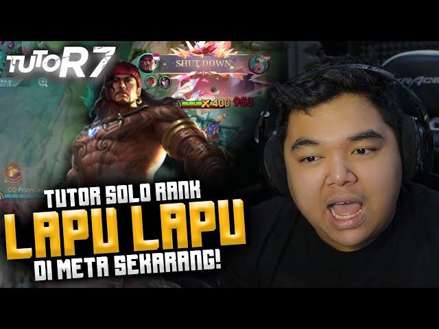 #TUTOR7 LAPU LAPU DI SOLO RANK !! GINI CARA GENDONG TIM !!