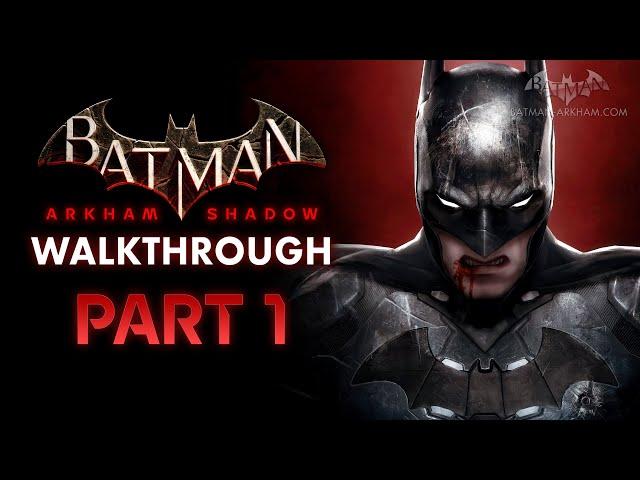 Batman: Arkham Shadow - Chapter 1 [VR Walkthrough - 4K 60fps]