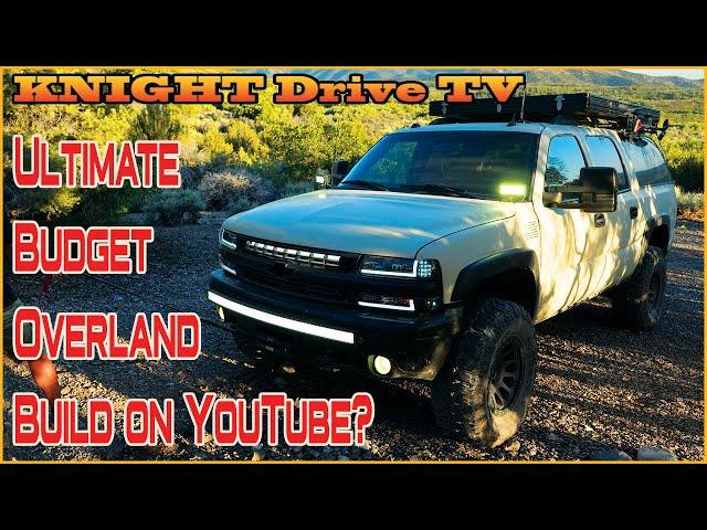 Overland 4x4 Budget Build | Camping Gear | GMT800 Suburban | Off Road Essentials