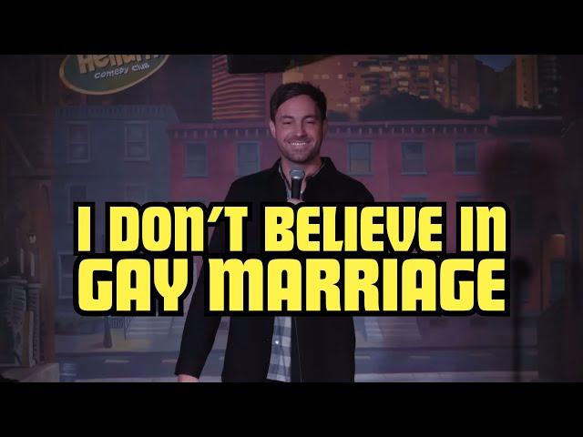 Jeff Dye - I Don’t Believe In Gay Marriage