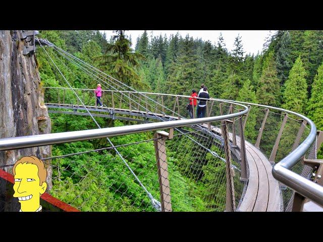 CAPILANO SUSPENSION BRIDGE  & CLIFFWALK TOUR | Vancouver's Oldest Tourist Attraction