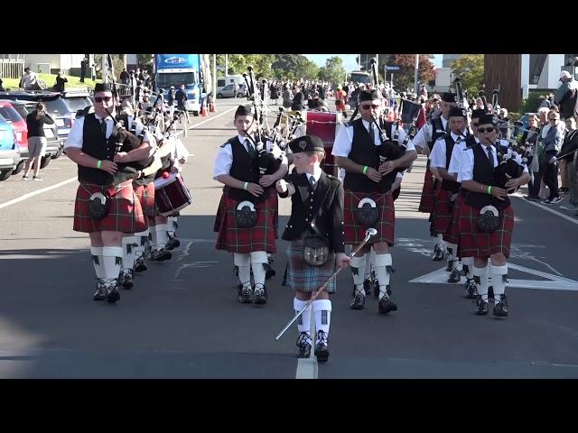 NZ 2018 Parade of Pipe Bands