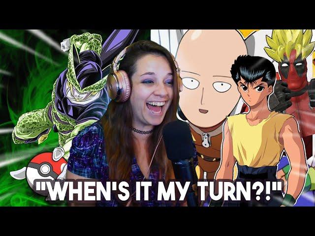 Lauren Reacts! *Oh my god, when is it my turn? I wanna fight Cell!* Cell Vs...EVERYONE--TeamFourStar