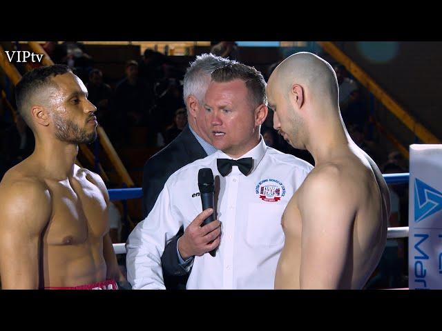 Richard Roberts Popham v Josh Cook at Wakefield Lightwaves on VIP's show  Apr 8th 2023