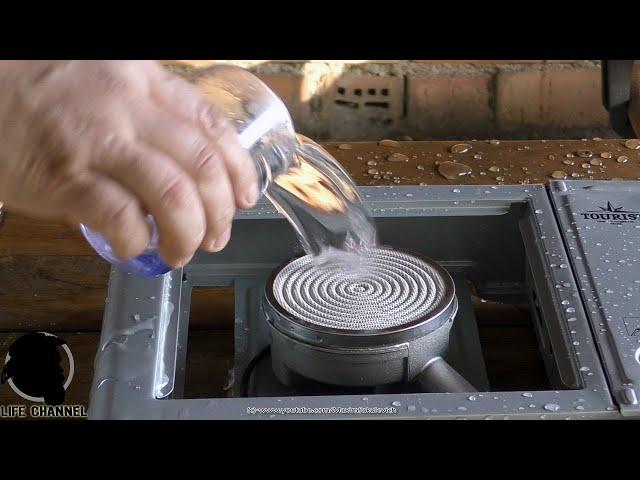 What will happen if the Ceramic Hotplate is poured with Water ... !!!