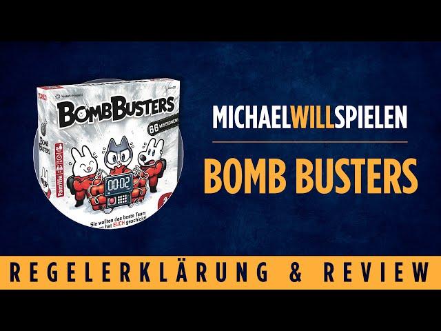 BOMB BUSTERS – Regelerklärung und Review – Kooperativ Bomben entschärfen