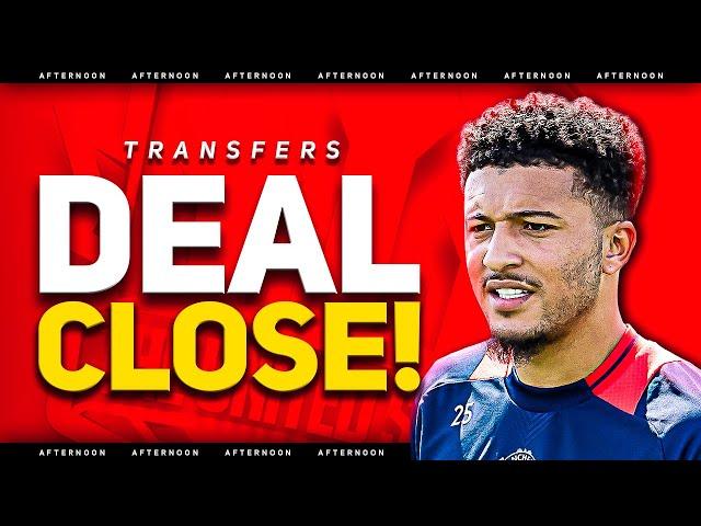 SANCHO Transfer Close! MASSIVE Simons BID? Man Utd Transfer News