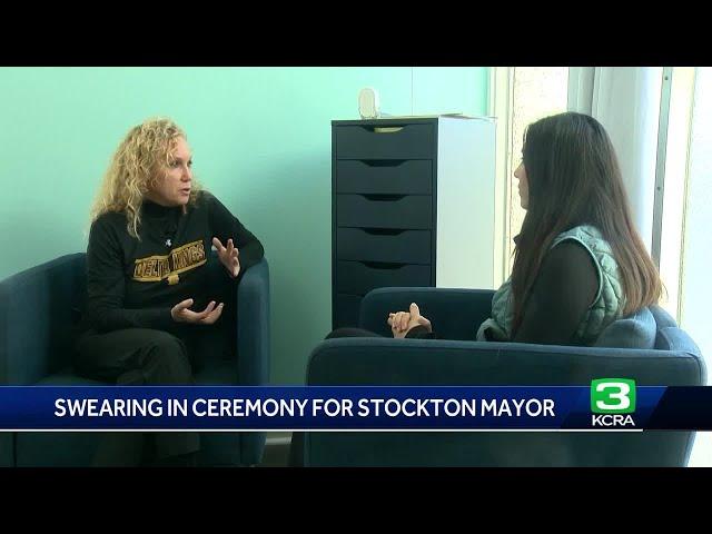 New mayor of Stockton shares plans for the year, vice mayor pick