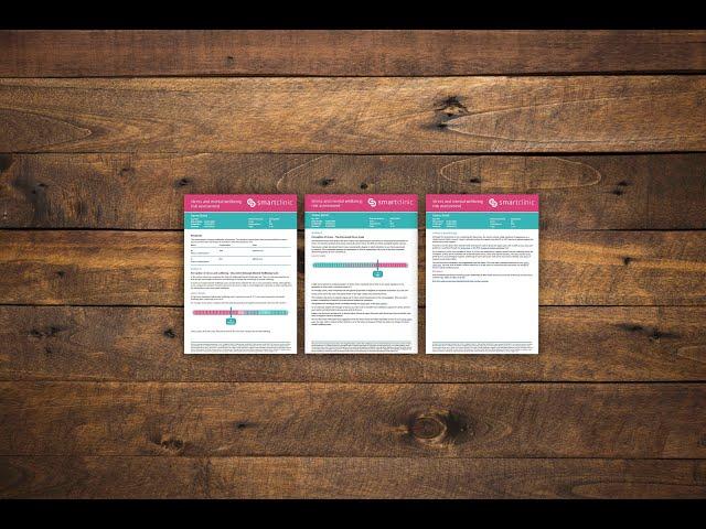 Smart Clinic - Introducing Stress and Mental Wellbeing Risk Assessments