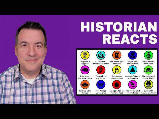 Every Historical Misconception Debunked in 10 Minutes - Paint Explainer Reaction