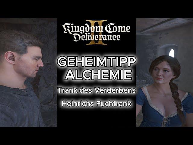 KCD 2 --GEHEIMTIPP Alchemie ohne Sanduhr, Trank des Verderbens, Heinrichs Fuchstrank️️ #kcd2