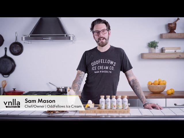 Sam Mason, Chef & Owner of OddFellows Ice Cream, Unleashes His Creativity |vnlla Extract Co.| #vnlla