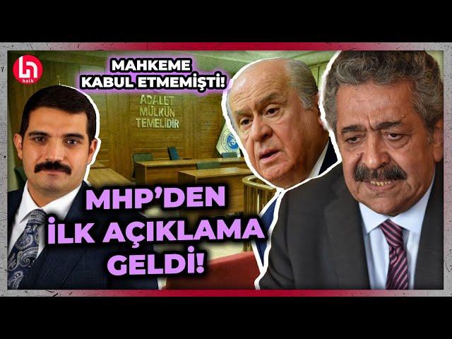 Türkiye, Sinan Ateş davasını konuşuyor: MHP'den, mahkemenin ret kararına karşı ilk açıklama geldi!