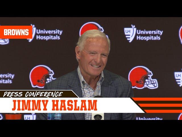 Jimmy Haslam discusses plan for head coach, general manager searches