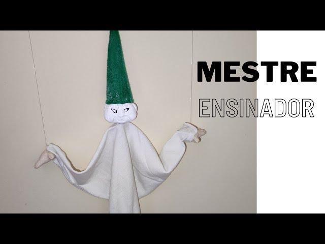 como hacer a Mestre Ensinador (duende blanco) | porcelana fría