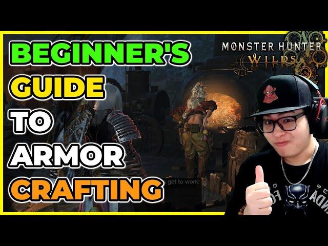 Monster Hunter Wilds Beginner Crafting Guide: Armor & Weapon Tutorial + Skill Stacking Explained