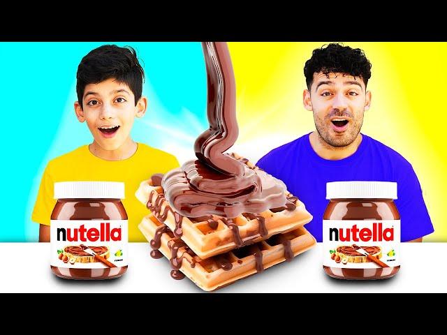 The BEST Nutella Food Hacks with Jason and Alex