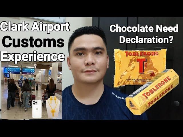 CLARK AIRPORT CUSTOMS KAKAUWI LANG SA PILIPINAS | OFW  ETRAVEL CUSTOMS DECLARATION