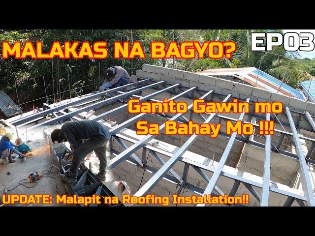 Gumawa Kami Ng Bungalow House | EP03 TYPHOON PROOF HOUSE