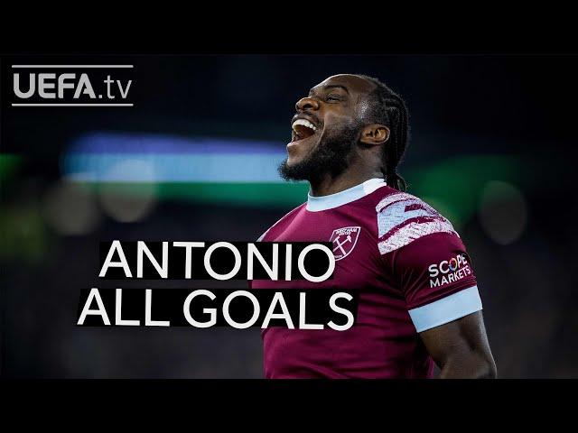 FIORENTINA v WEST HAM | Michail ANTONIO All #UECL GOALS