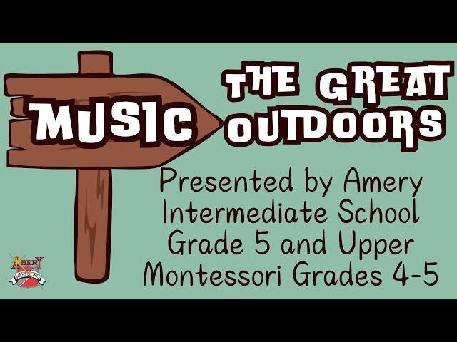 5th Grade & Upper Montessori Grades 4-5 Concert; 5-2-2024