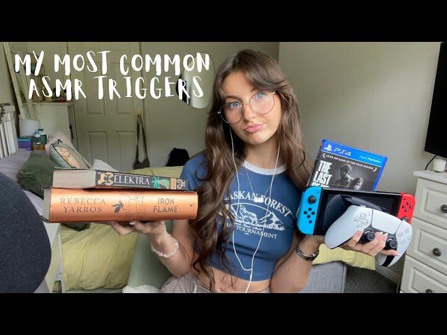 ASMR My most common triggers (30K Special)