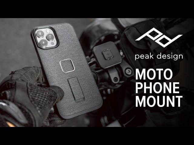 Peak Design Motorcycle Mount w/ Everyday Case Review