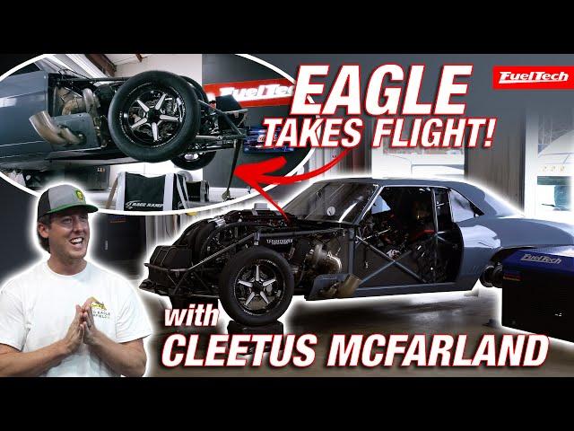 Cleetus Mcfarland puts EAGLE on the FUELTECH HUB DYNO! | Garrett Mitchell