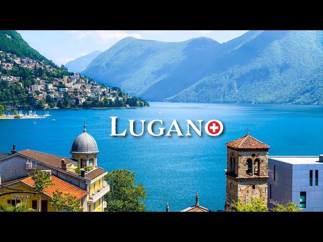 Lugano  Switzerland at its best! 4K Travel Video