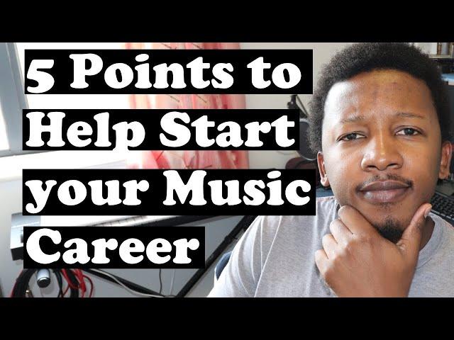 5 Steps to Start Your Music Career