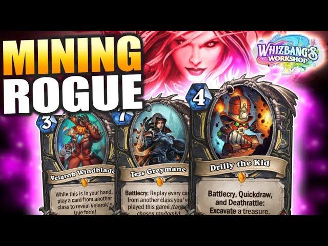 Mining Rogue has official taken over the meta! Most fun deck in game and best!