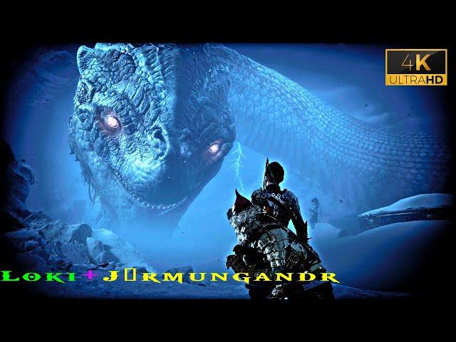 Atreus(Loki) speaks to Serpent - Jörmungandr [4K HDR 60FPS] No Commentary #wrognplayer