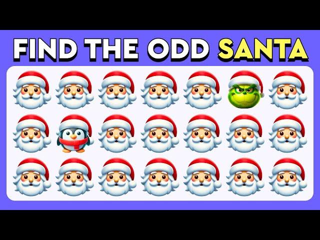Find the ODD One Out - Christmas Edition ️ | Easy, Medium, Hard Levels