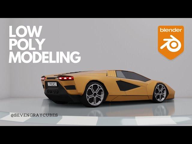 Car in Blender - Lamborgini LPI - 800