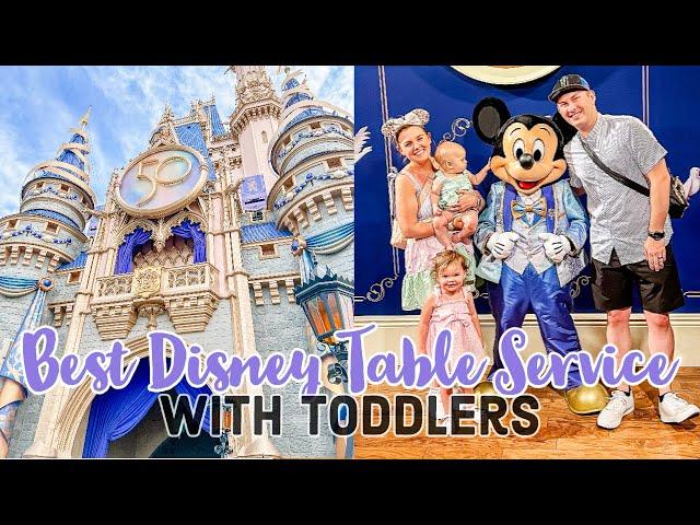 Best Table Service Restaurants in Disney World 2022 | Best Disney Restaurants with Toddlers