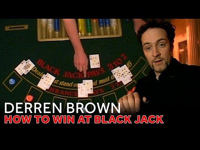 Derren Brown Demonstrates How He Wins At Black Jack