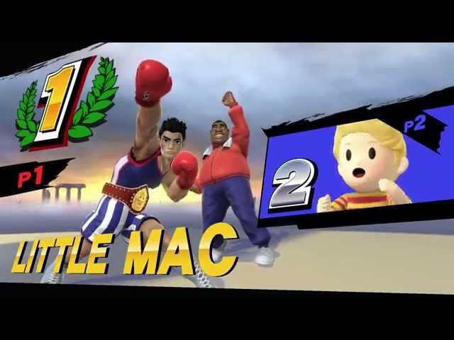 Super Smash Bros. Wii U Clip - Last Second Little Mac Win!