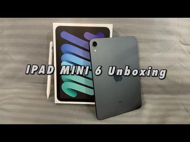 iPad Mini 6 Unboxing 2021 + accessories (Goojodoq Pencil, Tempered Glass)