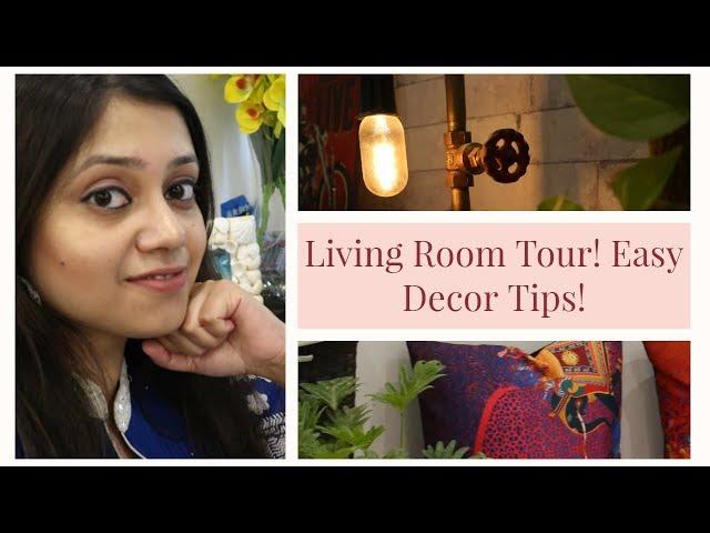 The Ultimate Living Room Tour|Urban Home: Episode 1|Easy Home Decor Ideas!