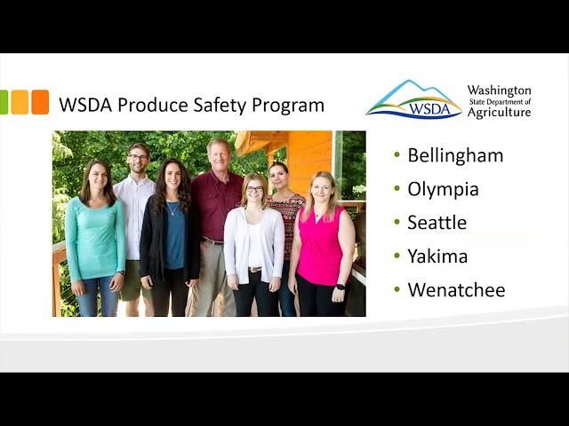 Produce Safety Rule Implementation in Washington